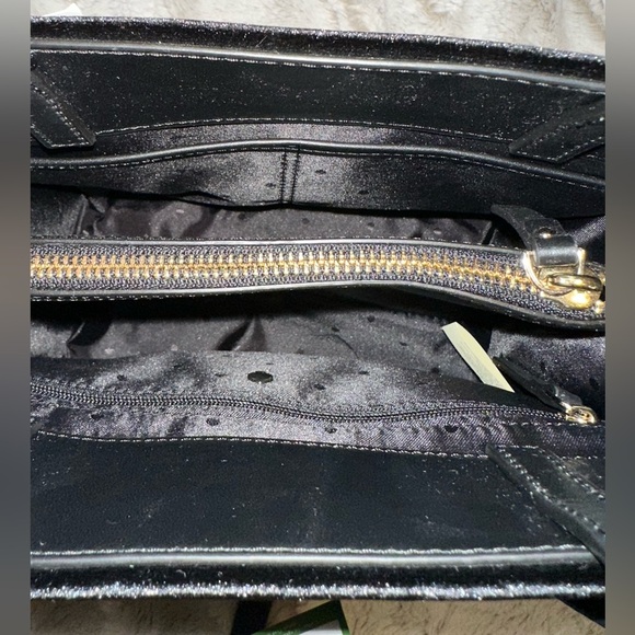 Kate Spade New York Black Cameron Street Embellished Floral Crossbody Purse - Picture 8 of 16